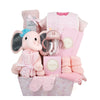 Baby Girl Plush Gift Basket, Baby Girl Gifts, Baby Gift Baskets, Baby Gifts, NY Same Day Delivery