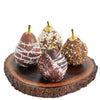 Chocolate Dipped Pears, Chocolate Gifts, Gourmet Gift Baskets, NY Same Day Delivery