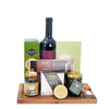 Deluxe Salmon & Wine Gift Basket, Gourmet Gift Baskets, Wine, Salmon, Cheese, Crackers, Chocolate, Gourmet Gifts, Wine Gifts, NY Same Day Delivery