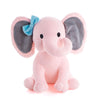 Large Pink Plush Elephant - New York Blooms - USA gift delivery