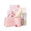 Perfect Pink Chocolate & Tea Crate, chocolate gift, chocolate, gourmet gift, gourmet, macaron gift, macaron, tea gift, tea