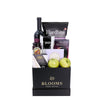 Valencia Wine Gift Basket, Gourmet Gift Baskets, Cheese, Chocolates, Wine, Crackers, Chips, Nuts, Wine Gift Basket, NY Same Day Delivery